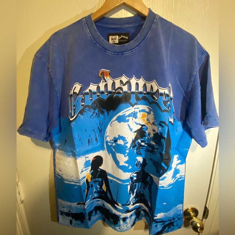 Godspeed Graphic Tee Blue Limited Edition 274/555 Size M